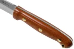 LT Wright GNS Saber Grind, O1, Polished Natural Micarta, Leather Sheath, Couteau De Bushcraft -Nitecore Soldes Boutique LT GNS SA NM POL LS 05 lt wright