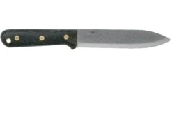 LT Wright Larry Roberts Signature Gen 6, A2, Matte Black Micarta, Leather Sheath, Couteau De Bushcraft -Nitecore Soldes Boutique LT LRSE GEN6 BM LS 02 lt wright