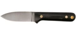 LT Wright Next Gen, A2, Matte Black Micarta, Leather Sheath, Couteau De Bushcraft