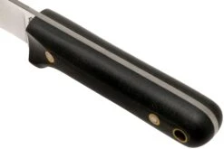 LT Wright Next Gen, A2, Matte Black Micarta, Leather Sheath, Couteau De Bushcraft -Nitecore Soldes Boutique LT NG BM LS 05 lt wright