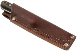 LT Wright Next Gen, A2, Matte Black Micarta, Leather Sheath, Couteau De Bushcraft -Nitecore Soldes Boutique LT NG BM LS 06 lt wright