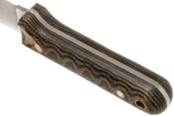 LT Wright Next Gen, A2, Matte Python Micarta, Leather Sheath, Couteau De Bushcraft -Nitecore Soldes Boutique LT NG PYM LS 04 lt wright