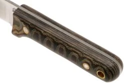 LT Wright Next Gen, A2, Matte Python Micarta, Leather Sheath, Couteau De Bushcraft -Nitecore Soldes Boutique LT NG PYM LS 05 lt wright