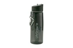 LifeStraw Go 2-stage Dark Grey, Bouteille Avec Filtre 650 Ml, Gris Foncé