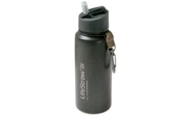 LifeStraw Go Stainless Steel Bouteille Isotherme Avec Filtre 1 Litre, Gris