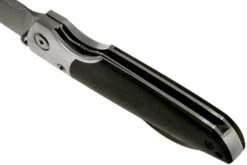 Mcusta MC-144G Shinra Mixture Teana, Black Pakkawood, Couteau De Gentleman -Nitecore Soldes Boutique MC 0144G 05 mcusta