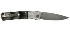 Mcusta MC-146G Shinra Mixture Bamboo, Black Pakkawood, Couteau De Gentleman -Nitecore Soldes Boutique MC 0146G 02 mcusta