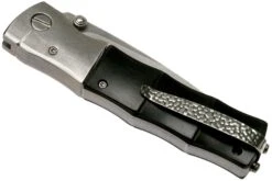 Mcusta MC-146G Shinra Mixture Bamboo, Black Pakkawood, Couteau De Gentleman -Nitecore Soldes Boutique MC 0146G 04 mcusta