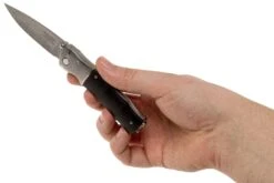 Mcusta MC-146G Shinra Mixture Bamboo, Black Pakkawood, Couteau De Gentleman -Nitecore Soldes Boutique MC 0146G 08 mcusta