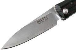 Mcusta MC-191C Friction Folder Black-Red Wood -Nitecore Soldes Boutique MC 0191C 03 mcusta