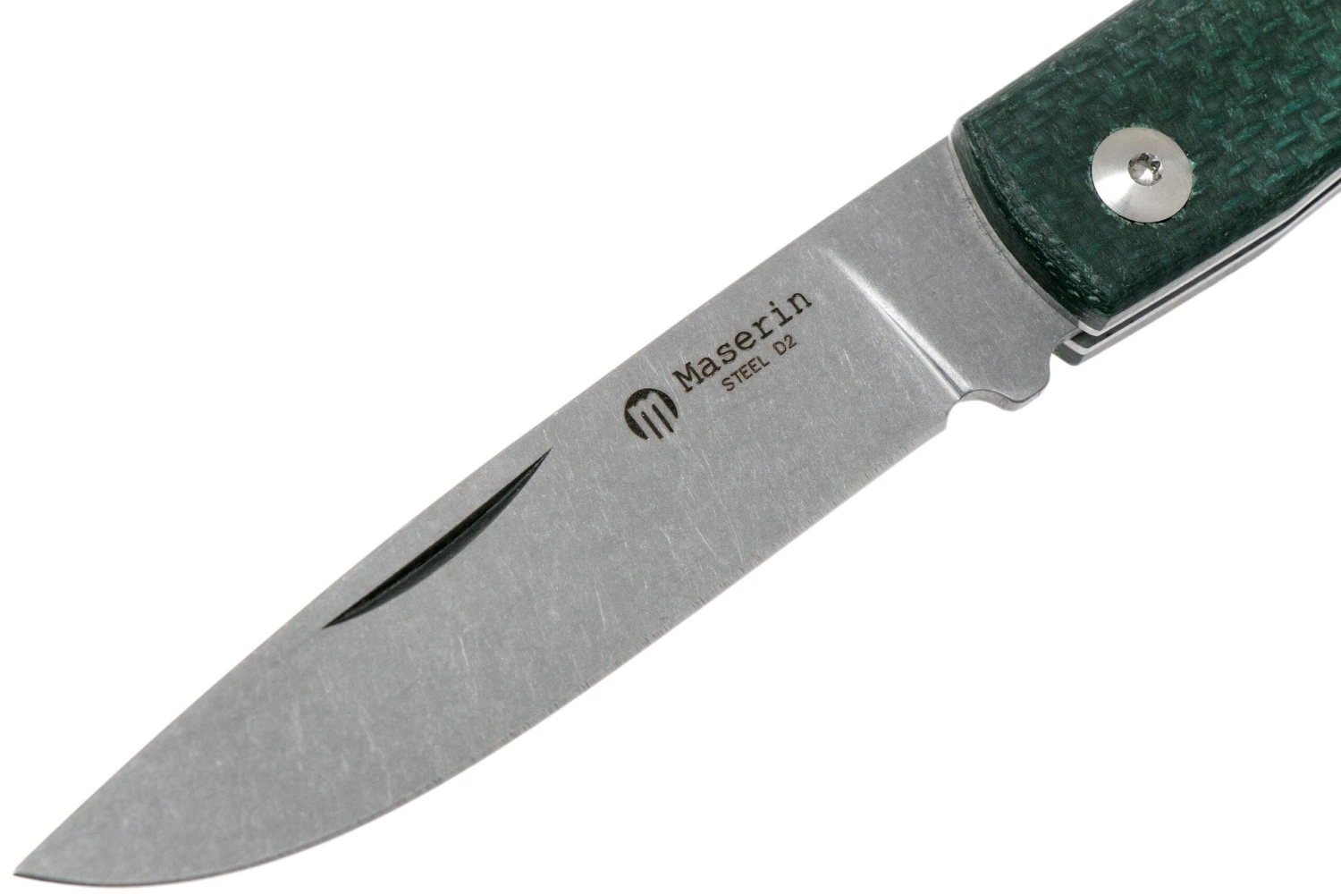Maserin Scout Green Micarta Couteau De Poche, 163-MV 5 Maserin Scout Green Micarta Couteau De Poche, 163-MV – Image 3