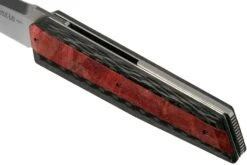 Maserin AM4 Red Maple Carbon 376-RR Couteau De Poche -Nitecore Soldes Boutique ME 376 RR 07 maserin