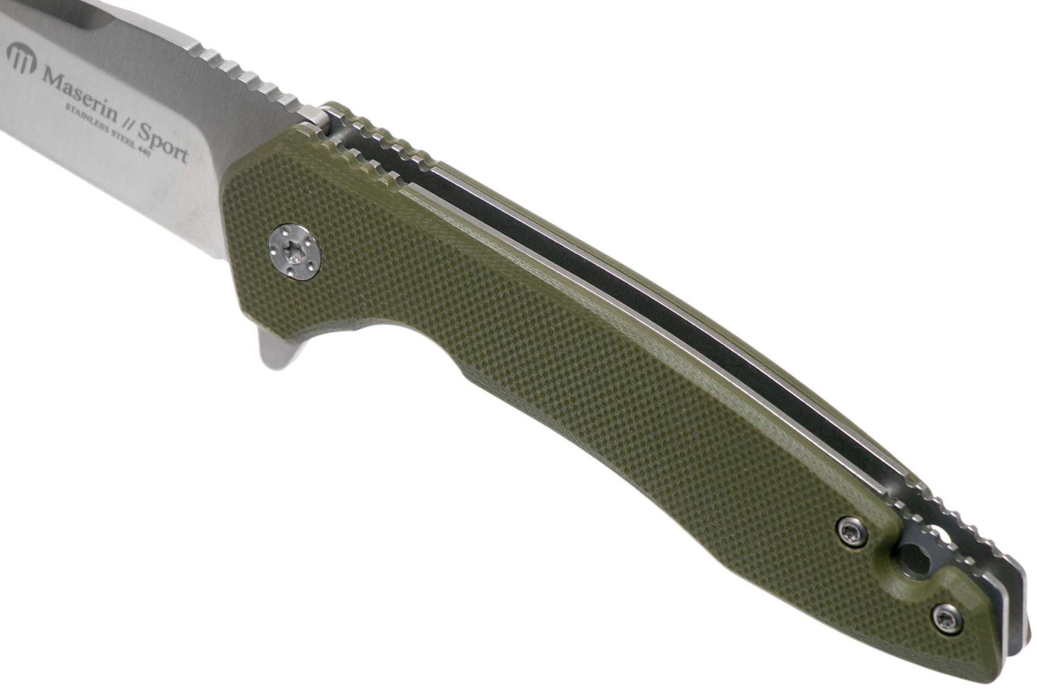 Maserin Sport 3 46003G10V Green G10 Couteau De Poche 9 Maserin Sport 3 46003G10V Green G10 Couteau De Poche – Image 7