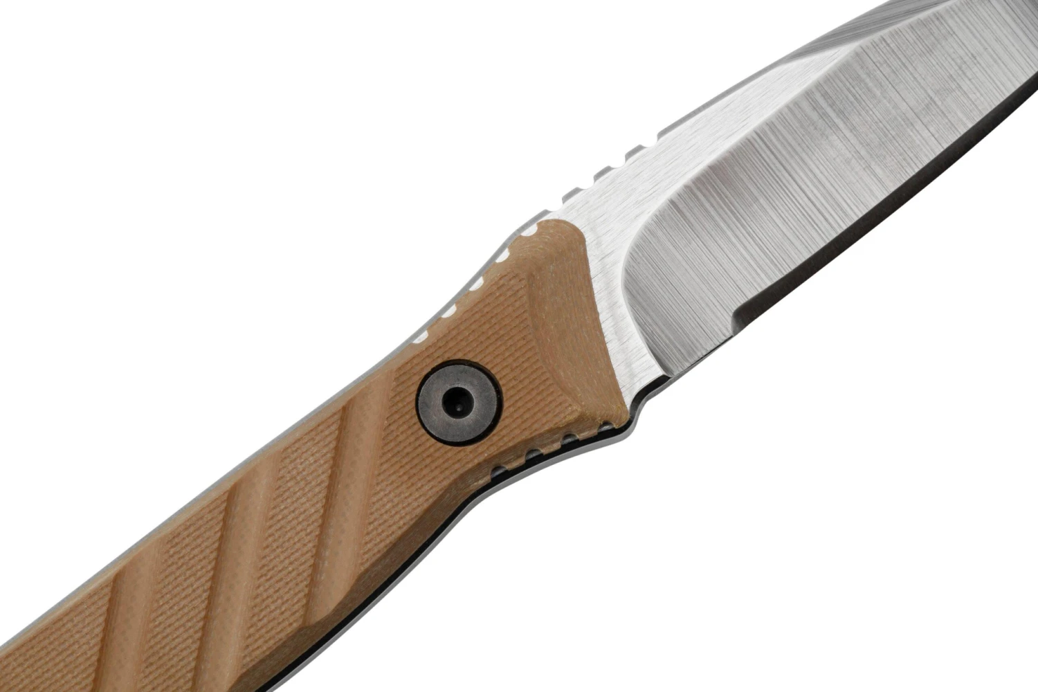 Medford Necromancer S35VN Tumbled Blade, Coyote G10 Handle, Couteau De Cou 7 Medford Necromancer S35VN Tumbled Blade, Coyote G10 Handle, Couteau De Cou – Image 5