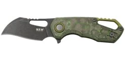 MKM Isonzo FX03-1CJD Hawkbill Dark Stonewashed, Jungle Wear Carbon Fiber, Couteau De Poche, Jesper Voxnaes Design