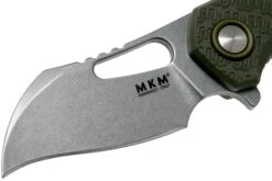 MKM Isonzo FX03-1PGR Hawkbill Green FRN Couteau De Poche, Jesper Voxnaes Design -Nitecore Soldes Boutique MMK FX03 1PGR 03 mkm knives