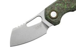 MKM Isonzo FX03-2CJ Cleaver Stonewashed, Jungle Wear Carbon Fiber, Couteau De Poche, Jesper Voxnaes Design -Nitecore Soldes Boutique MMK FX03 2CJ 03 mkm