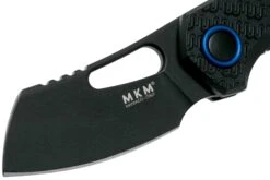 MKM Isonzo FX03-2PBK Cleaver Black FRN Couteau De Poche, Jesper Voxnaes Design -Nitecore Soldes Boutique MMK FX03 2PBK 03 mkm knives