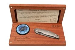 MKM Goccia Damasteel Rose, Limited Edition Couteau De Poche -Nitecore Soldes Boutique MMK GC D 07 mkm