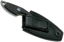 MKM Mikro 2 Wharncliffe, Stonewashed Carbon Fibre Couteau De Cou, Jesper Voxnaes Designr -Nitecore Soldes Boutique MMK MR02 CF 05 mkm knives