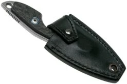 MKM Mikro 2 Wharncliffe, Stonewashed Carbon Fibre Couteau De Cou, Jesper Voxnaes Designr -Nitecore Soldes Boutique MMK MR02 CF 06 mkm knives