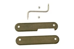 MKM Malga 6 Green Canvas Micarta Plaquettes De Manche -Nitecore Soldes Boutique MMK MXMP06 GC 03 mkm