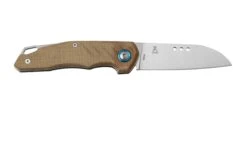 MKM Root RT-NC Satin Natural Canvas Micarta, Couteau De Poche, Jens Anso Design -Nitecore Soldes Boutique MMK RT NC 02 mkm