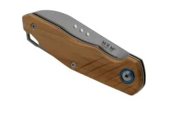 MKM Root RT-O Satin Olive Wood, Couteau De Poche, Jens Anso Design -Nitecore Soldes Boutique MMK RT O 06 mkm