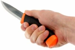 Morakniv Mora Companion Heavy Duty F Carbon, Orange -Nitecore Soldes Boutique MO11867 08 mora companion heavy duty f carbon oranje mo11867 d8