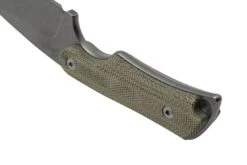 Mercury Kali N690 Stonewashed Sheepsfoot, Green Canvas Micarta, Couteau Fixe -Nitecore Soldes Boutique MY9KALISF GCNC 04 mercury