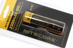 NiteCore Accu De Type 18650, 2300 MAh, Button Top -Nitecore Soldes Boutique NC18650 23 02 nitecore nc18650 23 02