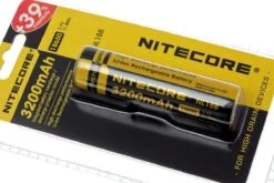 NiteCore Accu De Type 18650, 3200 MAh, Button Top