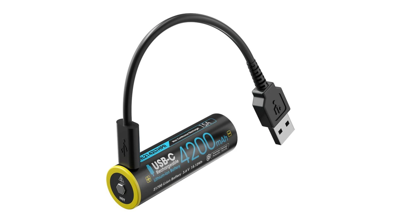 Nitecore NL2142LTHPR 21700 Li-ion Batterie 4200mAh 4 Nitecore NL2142LTHPR 21700 Li-ion Batterie 4200mAh – Image 2