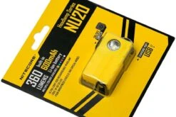 NiteCore NU20 Lampe Frontale Légère Rechargeable, Jaune -Nitecore Soldes Boutique NCNU20 YW 07 nitecore ncnu20 yw 07