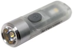 Nitecore TIKI Glow In The Dark Lampe Porte-clés Rechargeable 300 Lumens, Bleu