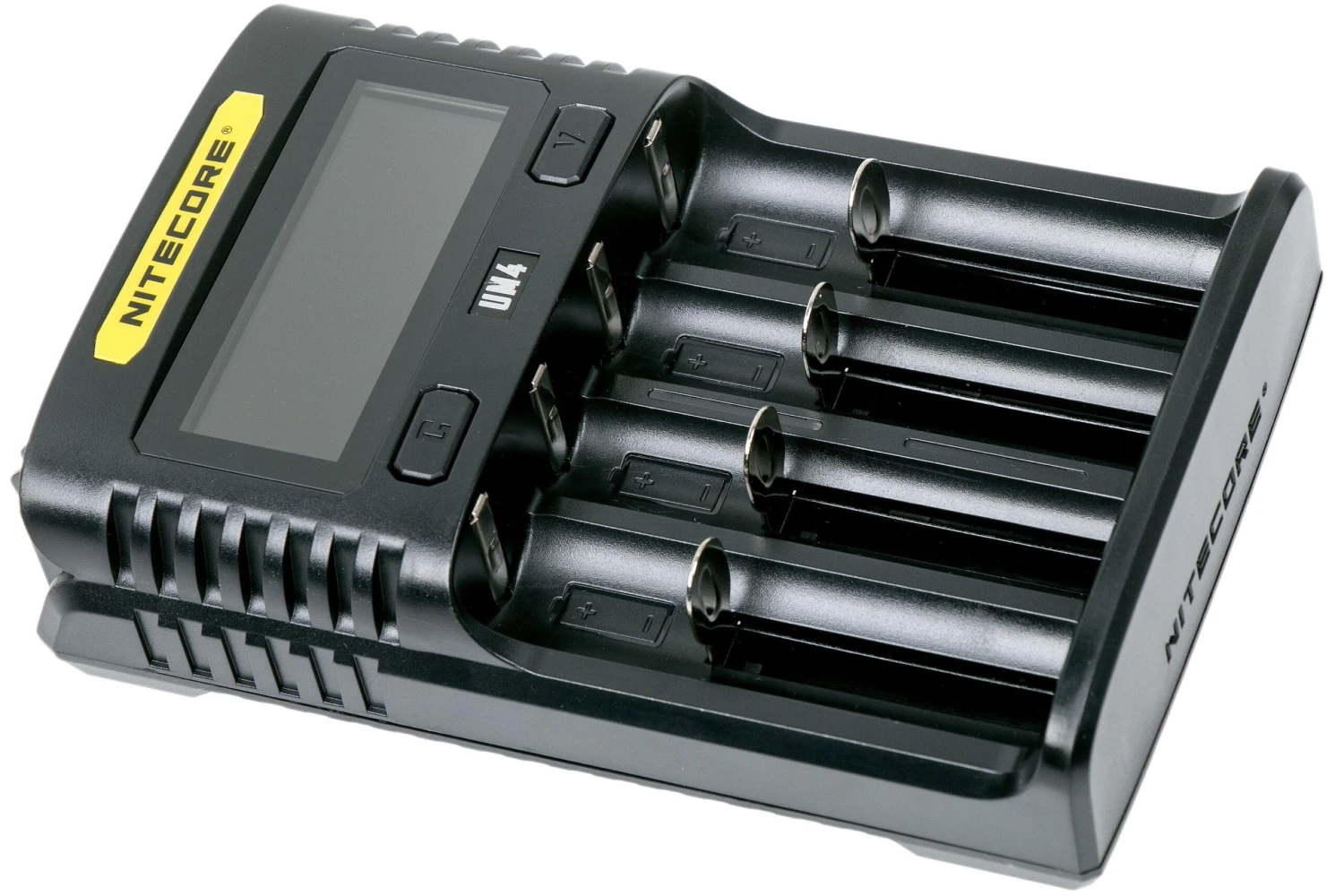 Nitecore UM4 Chargeur Pour Accus 18650 3 Nitecore UM4 Chargeur Pour Accus 18650