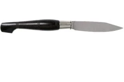 Nontron No. 25 Nickel Silver Turning Ferrule, Marquetry Ebony Aluminium, Double Ferrule NN25DVEBALU Couteau De Poche -Nitecore Soldes Boutique NN25EB 02 nontron