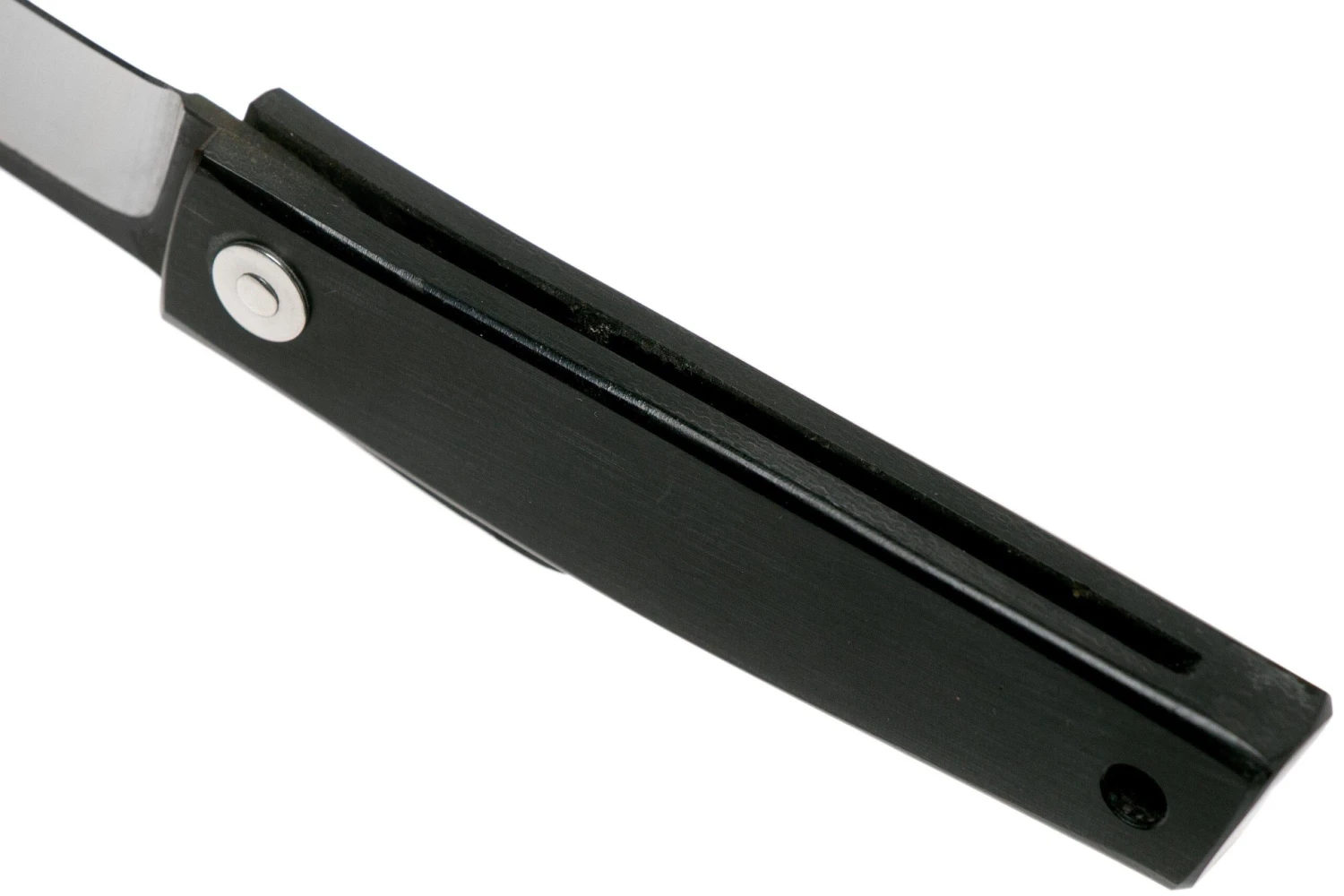 Ohta FK5 Couteau De Poche Higonokami, Black Canvas Micarta 7 Ohta FK5 Couteau De Poche Higonokami, Black Canvas Micarta – Image 5