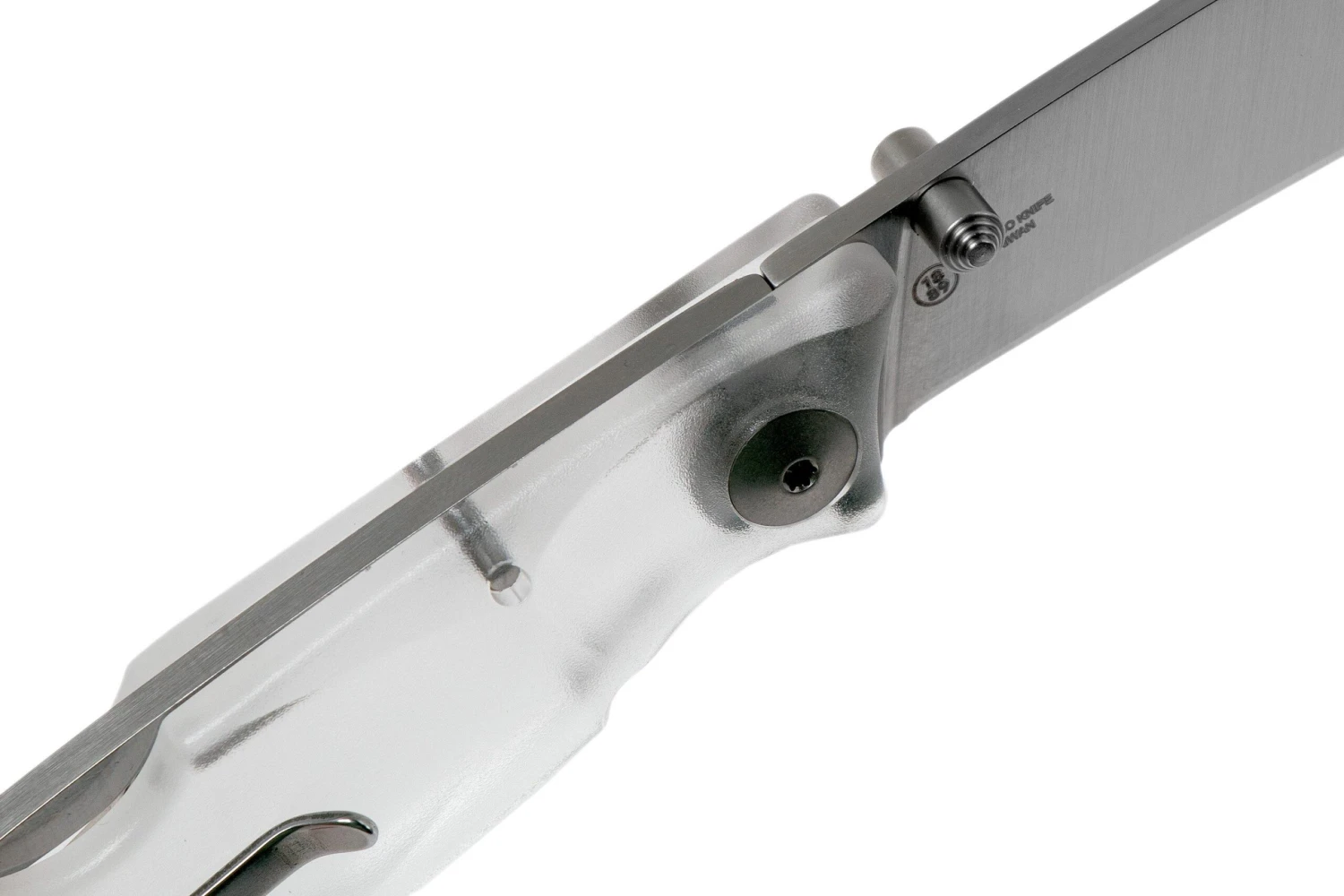 Ontario Wraith Folder 8798CL Ice Series Clear Couteau De Poche 8 Ontario Wraith Folder 8798CL Ice Series Clear Couteau De Poche – Image 6