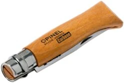 Opinel Couteau De Poche No.8 Gamme De Luxe Avec étui En Cuir, Acier Carbone -Nitecore Soldes Boutique OP000815 06 opinel v202004