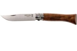 Opinel Couteau De Poche No. 6 Gamme De Luxe, Inox, Noyer