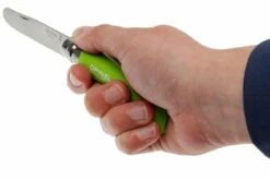 Opinel 'My First Opinel', Vert Pomme -Nitecore Soldes Boutique OPT001700 05 opinel my first opinel apple green opt001700 d5