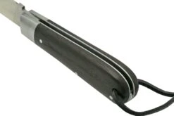 Otter Anchor Knife 172 R LB Large Stainless, Smoked Oak, Stainless Anchor, Leather Strap, Couteau De Poche -Nitecore Soldes Boutique OR172RLB 04 otter