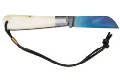 Otter Anchor Knife SET 173 KN Large Blued Carbon, Bone, Brass Anchor, Leather Strap Couteau De Poche 14 Otter Anchor Knife SET 173 KN Large Blued Carbon, Bone, Brass Anchor, Leather Strap Couteau De Poche -Nitecore Soldes Boutique ORSET173KN 02 otter