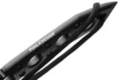 Pohl Force Charlie Three BK 6012, Couteau Fixe -Nitecore Soldes Boutique PF6012 05 pohlforce