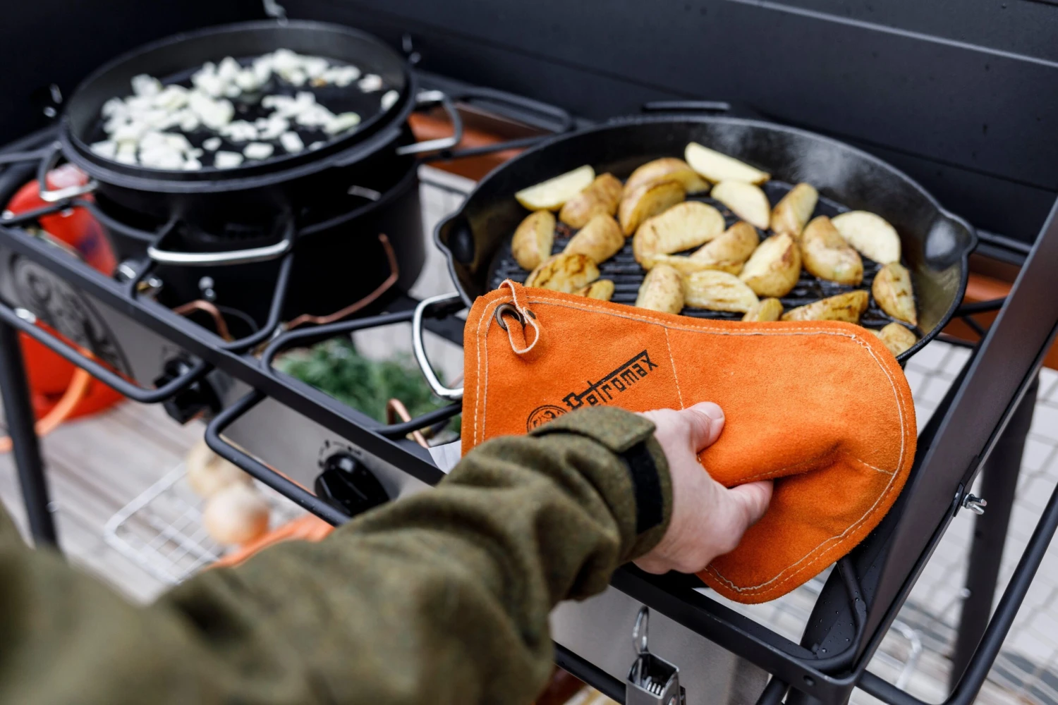 Petromax Aramid Pro 300 Maniques, Orange 4 Petromax Aramid Pro 300 Maniques, Orange – Image 2