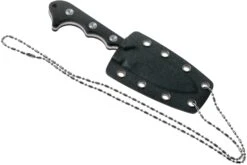 QSP Knife Neckmuk QS125-A Black G10 Couteau De Cou -Nitecore Soldes Boutique QS125 A 05 qsp