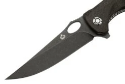 QSP Knife Gavial, QS126-D2 Blackwashed D2, Dark Brown Micarta Couteau De Poche 10 QSP Knife Gavial, QS126-D2 Blackwashed D2, Dark Brown Micarta Couteau De Poche -Nitecore Soldes Boutique QS126 D2 03 qsp