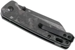 QSP Knife Penguin QS130-U Shredded Carbonfiber G10, Blackwashed, Couteau De Poche -Nitecore Soldes Boutique QS130 U 04 qsp knife