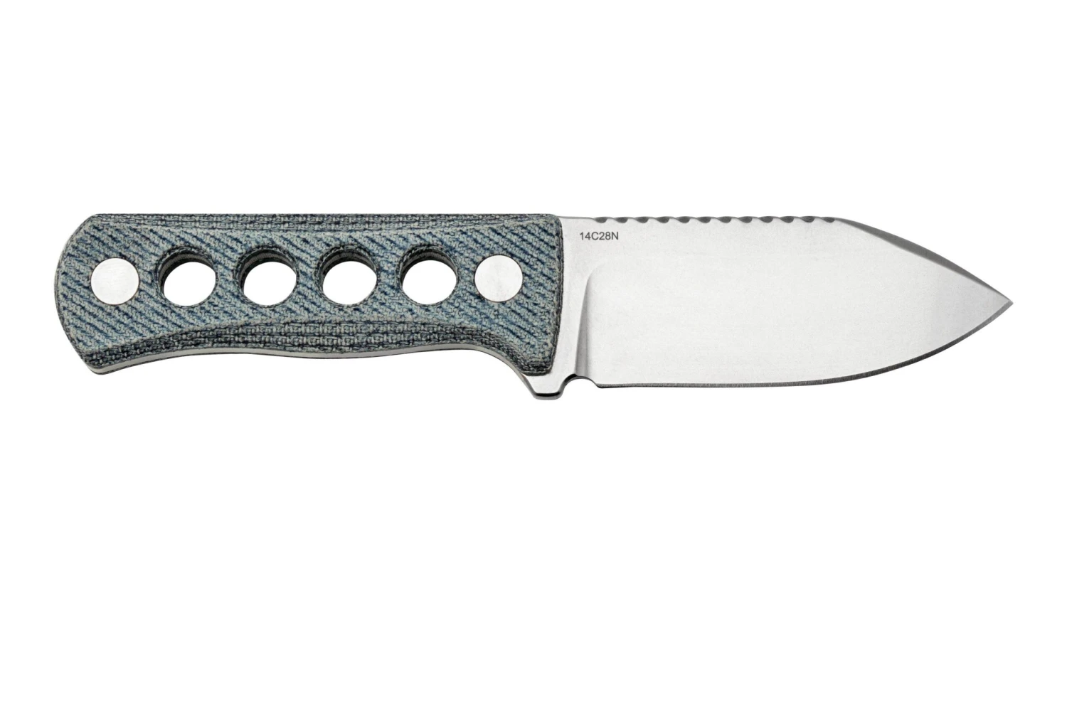 QSP Knife Canary QS141-D1 Stonewashed, Denim Micarta, Couteau De Cou 4 QSP Knife Canary QS141-D1 Stonewashed, Denim Micarta, Couteau De Cou – Image 2